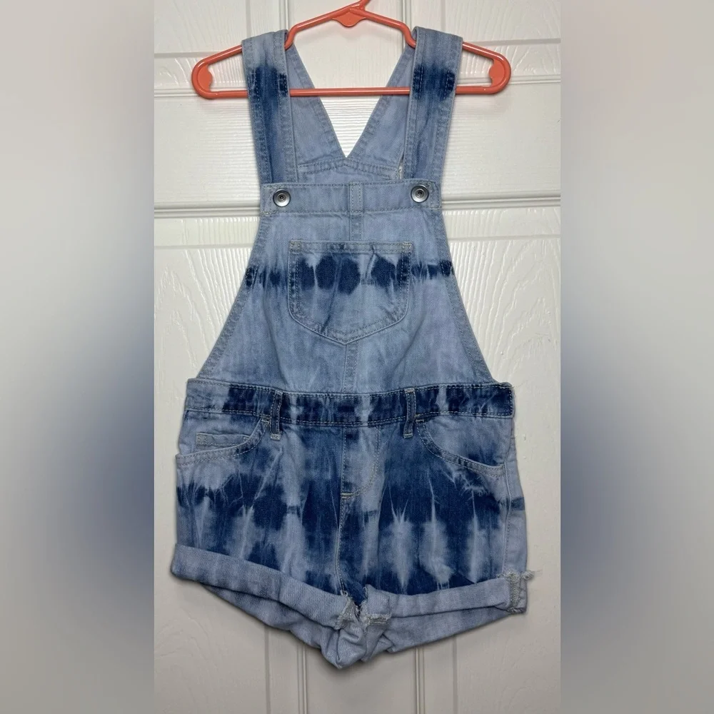 The Children's Place Blue Tie-Dye Overalls
